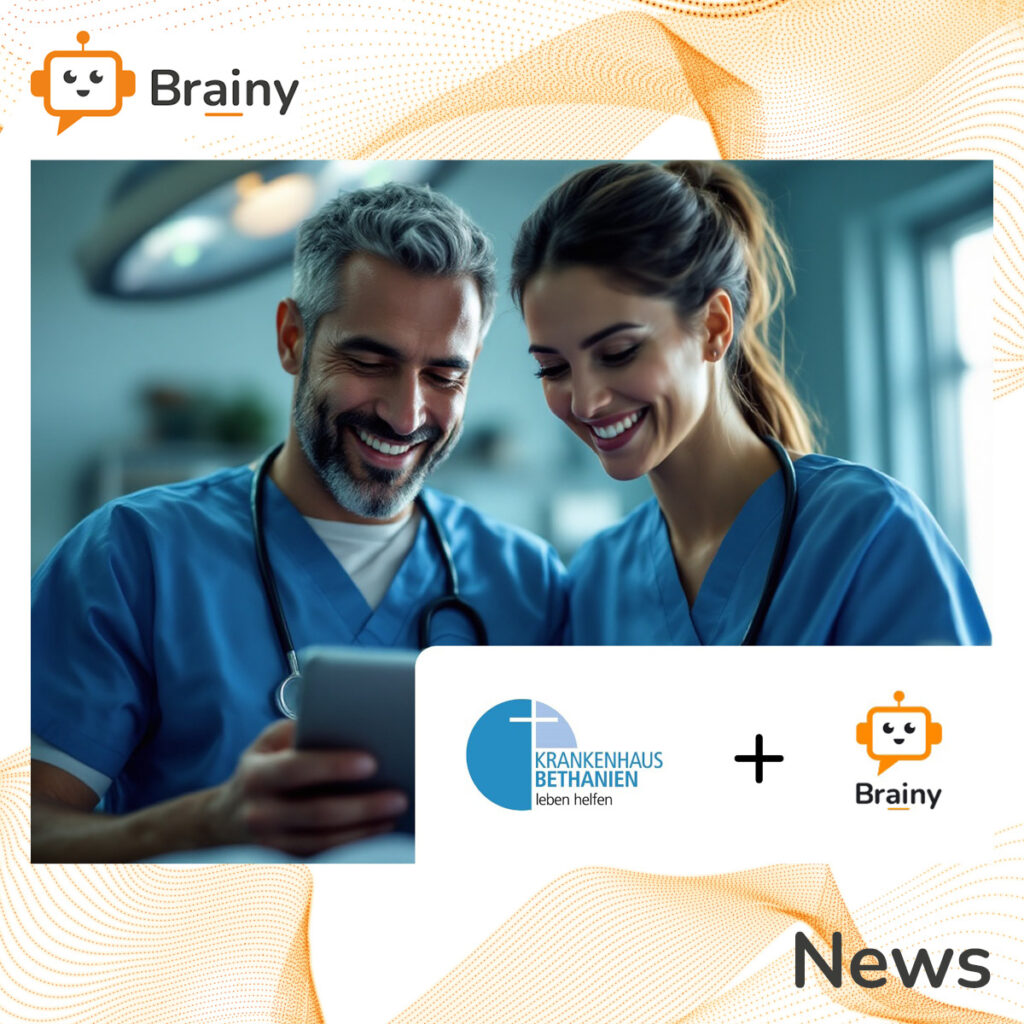 Strategische Partnerschaft: Brainy revolutioniert Dokumentationsprozesse im Krankenhaus Bethanien Solingen