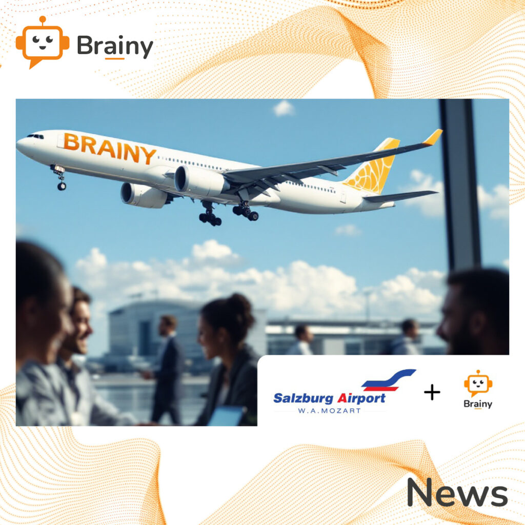 Salzburg Airport setzt auf DSGVO-konforme KI: Latoo.labs gewinnt mit Brainy einen weiteren Großkunden im öffentlichen Sektor. Der Einsatz von künstlicher Intelligenz im öffentlichen Bereich erfordert höchste Standards bei Datenschutz und Funktionalität. Mit dem Flughafen Salzburg begrüßen wir ab dieser Woche einen weiteren bedeutenden Großkunden in der Brainy-Familie, der genau diese Ansprüche stellt